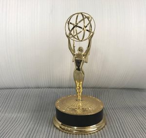 Dimensioni reali 39 cm 11 Emmy Trophy Academy Awards of Merit 11 Trofei in metallo Consegna in un giorno9891941