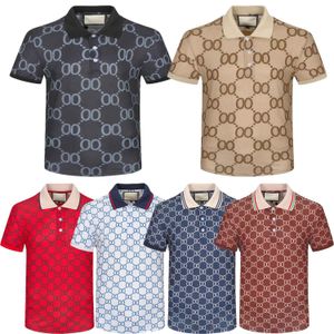 Erkek Polo Gömlek Tasarımcısı Polos Gömlekler İçin Gömlek Moda Odak Nakış Jamsi Jarter Küçük Arılar Baskı Desen Giysileri Tee Siyah ve Beyaz FF Erkek T Shirt