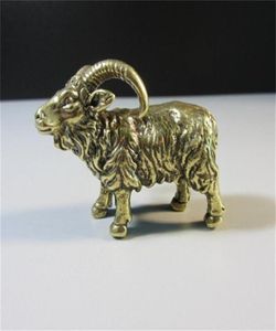 150 Gram Mini Pirinç Keçi Bakır Ram Heykeli Bronz Koyun Heykel Gazelle Heykelcik Vintage Masa Deco Aries Bighorn Katı Antelo285146387