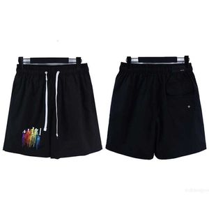 디자이너 24SS 새로운 디자이너 Rhude Mens Shorts 브랜드 럭셔리 남성 짧은 스포츠 여름 여성 짧은 수영복 바지 의류 미국 S-XL DesignerRDKY