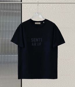 Tasarımcı T Shirt Erkekler EssentialSweathirts Tshirt Lüks Mürettebat Boyun Pamuk Kadın Spor Giyim Sıradan T gömlek Moda Nefes Alabilir Fitness Gömlek Panel Tshirt