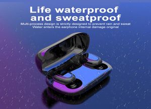 TWS L21 Pro Bluetooth Earphone Headset Earbuds 50 Stereo Wireless Headphone Holographic Sound Android iOS IPX5 Laddning Box2603576