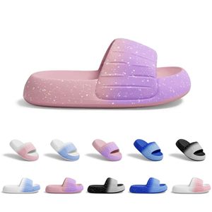 Style One Children's Slipers Boys and Girls Kids Gradient Two-Color Slides Eva Sandaler Non-Slip Bath Home Flip-Flops Home Shoes