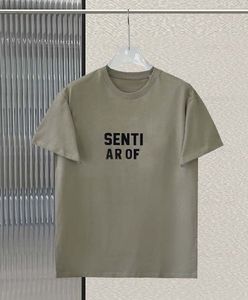 Designer T Shirt Summer Fale z krótkim rękawem TEE Men EssentialsWeatshirts luźne koszulki oversize ubra