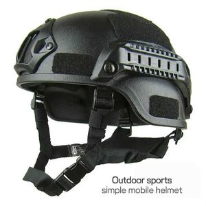 Taktische Helme Militärhelm FAST Helm MICH2000 Airsoft MH Taktischer Helm Outdoor Taktischer Painball CS SWAT ReitschutzausrüstungL2403