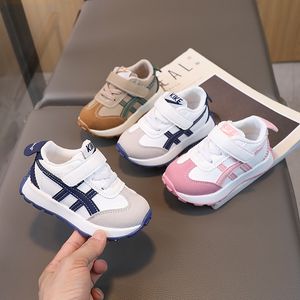 Baby Shoes 2024 Spring New Boys Sneakers Kids Running Shoes Girls Casual Shoes Soft Soled Baby Sports Toddler Shoes 1-3 Years Old Kids