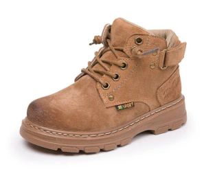 Sapatos sandq bebê meninos botas de tornozelo sapatos de couro genuíno calçados de inverno para crianças chaussure zapato crianças sapatos meninas bota quente