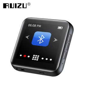 Lettori RUIZU M4 HiFi Musica portatile Mini Bluetooth Lettore MP3 1.8 