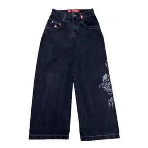 American China-Chic Hip Hop Tiger Drukowane dżinsy Mens High Street Fashion Brand Hiphop Prosty Noge Pants 231122