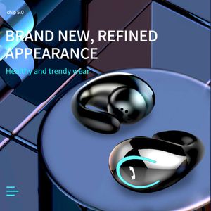New YX08 Bluetooth Earphones Single Non in Ear Clip Stereo True Wireless Style Gift List