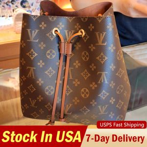 Wysokiej jakości neonoe mm torebki wiadra luksusowe portfel torebki crossbody torebka kobieta torebka torby na ramię projektanci Kobiety luksusowe torebki M44020 Dhgate torby