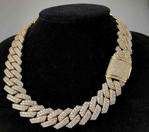 Necklaces Fashion 19mm Design Prong Cuban Link Chain01236591420
