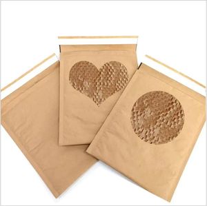 Blackboard 50pcs Honeycomb Paper Envelope Bag Recyclable Degradable Logistics Express Packaging Bags Protect Wrapping Paper Envelope