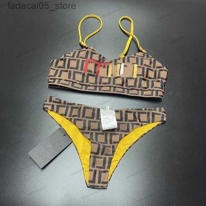 Kadın Mayo Bikini Tasarımcı Mektubu Aşıklar Banyo Takım Bikinis Şort Yukarı yastıklı Bayan Mayo Yaz Plajı Yüzme Erkekler İçin Kısa Sandıklar Q240227