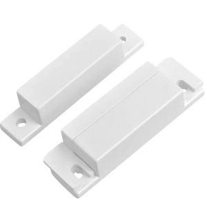 Detektor 10pcs/partia M31A (bez modelu) White Door Contacts Contacts Magnetyczne czujnik przełącznika trzcinowego dla systemu alarmowego bezpieczeństwa bezprzewodowego