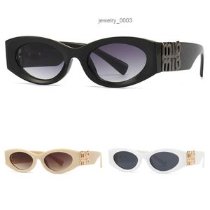 Women Designer Sunglasses Classic MU Cat Eye Oval Design Outdoor Travel Photo Casual 5 Colors Available IC09