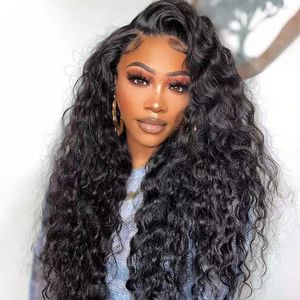 Loose Deep Wave Lace Frontal Wig Hd Lace Wig 13x4 Human Hair Black Brazilian Lace Front Human Hair Wigs On Promotion