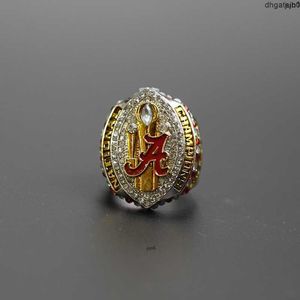 Anel comemorativo do designer T7oz Anéis 2020 Ncaa University of Alabama Championship Ring Vup