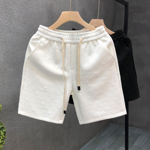 Männer Shorts Sommer Designer Brief Lose Beiläufige Licht Luxus Männer Jacquard Halbe Hosen Streetwear