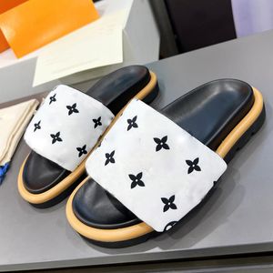 Summer Magic Tap Slip On Bread Shoes For Women Peep Toe Casual Slippers Female Woman Flats Zapatillas Mujer