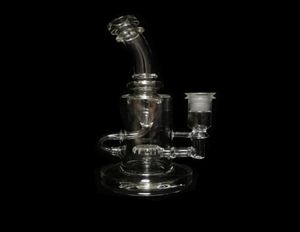 facebook Klein Function Thick Glass Bong Two functions Glass Bongs Glass water pipes Hookahs Oil dab rigs Hookahs real picture7501341