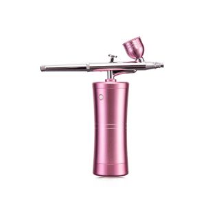 Enheter Nya 0,4 mm laddningsbara Mini Air Compressor Kit Air Brush Paint Airbrush For Nail Art Tattoo Craft Airbrush