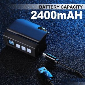 문신 기계 HINE 미니 2400mAH 무선 RCA/DC 커넥터 로터리 펜 공급 용 드롭 배달 건강 미용 문신 바디 아트 DHJT3 용 배터리