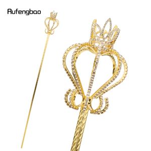 Golden White Leaf Alloy Fairy Wands for Girls Princess Wands for Kids Angel Wand for Party Cosplay Wedding Birthday Party 91cm