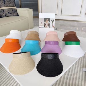 Caps Designer Sun Visor for Women Visors Fashion Empty Hats Casquette Baseball Cap Unisex Luxury Bucket Hat