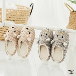 Slippers Mouse Pearl Fluffy Special Funny Shoes Men Women Winter Custom Home House Children Indoor