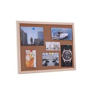 Blackboards 30*40cm Cork Board Drawing Board Pine Wood Frame White Boards Home Office Decorative