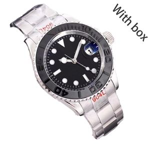 Automatic machinery Men's watch mechanical ceramic male watches Waterproof man designer watchs sapphire luminous casual montre de luxe watch With box AAA