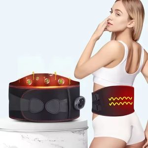 Camaz Smart Heat Pad Back Brace Massage för ryggsmärta Trött lättnadsterapi Grafenvärmebälte