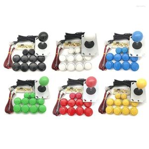 Game Controllers Arcade Joystick DIY Kit Zero Delay USB Encoder To PCPS3 ForSanwa And Push Buttons For Mame