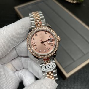 Clean Factory Women's Watches 28MMdate Just Diamond Watch High Quality Automatic Mechanical Sapphire Glass 904L Waterproof Watch Festival Gift Designer watches