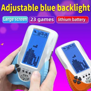 Players CZT 4.1inch adjustable Bluray largescreen brick game console 23 game handheld rechargeable headset classic reteo snake game