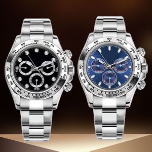 Zegarek męski luksusowe designerskie zegarki 40 mm czarna tarcza automatyczna mechaniczna ceramiczna moda