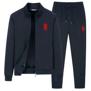 Ralphs Laurence Trainingsanzug für Herren, Samt-Polo-Reißverschlussjacke, Ralph Langarm-Kapuze, dicker Designer-Herren-Trainingsanzug, übergroß, hochwertiger Ralphs Laurence Hoodie 3603