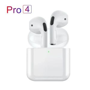 Pro 4 TWS trådlösa hörlurar bärbara Bluetooth-hörlurar långvarig in-ear headset Waterproof Compatible Bluetooth 5.0 Earbud