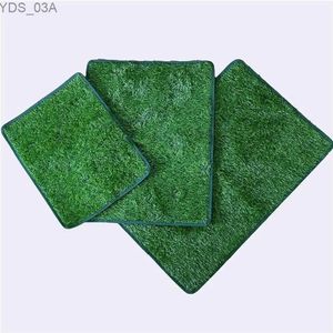 Andere Hundebedarfsartikel Grass Pee Pad Arificial Patch für Töpfchentablett Fake Tuf zum Aufhängen im Innen- und Außenbereich YQ240227