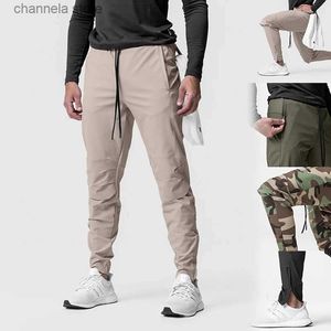 Men's Pants New Mens Gym Muscle Fitness Running Sports Pants Outdoor Jogging Trousers Training Workout Casual Mountain Climbing Track Pants T240227