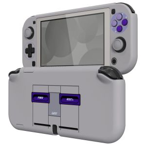 Fall PlayVital Classics SNES Style Protective Case för Nintendo Switch Lite w/Screen Protector Thumb Grips