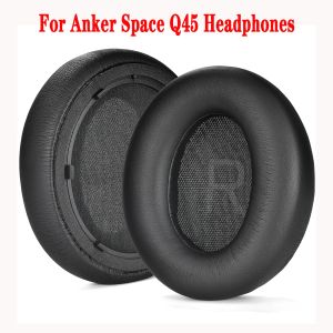 Almofadas de ouvido de esponja confortáveis para fones de ouvido/fone de ouvido para fones de ouvido Anker Space Q45 Desfrute de qualidade de som nítida Almofadas de isolamento de ruído