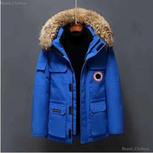 2024 Designer Mens Womens Canadas Goose Puffer Hooded Down Jacket Winter Thick Warm Coats Windproof Embroidery Letter Streetwear Women Canadas Goose Down 1819