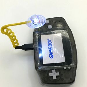 Lådor gul flexibel för spelpojke GBA/GBC/GBA SP/GBP Worm Light Illumination LED -lampor