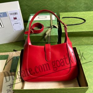 10a designer saco vermelho 1961 moda tote sacos de ombro 27.5cm bolsa pequena senhora de couro genuíno tote qualidade superior novos sacos primavera verão