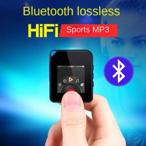 Oyuncular A2 Mp3 Player FM Radyo Müzik Oyuncusu Bluetooth HiFi Sound, Ebook, Öğrenci Taşınabilir Kayıpsız Ses MP4 Walkman Mini Pedometresi