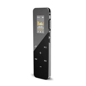 Плееры V93 Профессиональный диктофон Мини-диктофон Сенсорный экран Устройство записи звука MP3-плеер