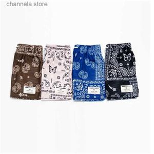 Men's Shorts RYOKO RAIN New summer mens shorts men and womens fashion beach seaside casual shorts mesh sports quick-drying quarter pants T240227