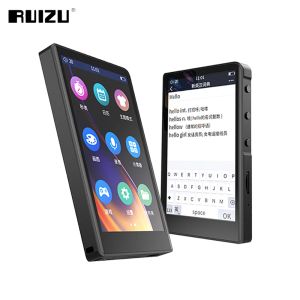 Jogadores Ruizu H9 Mp3 Player com Bluetooth Touch Screen Lossless Music Player Suporte Speaker FM Radio Recorder Video Game Ebook TF Card